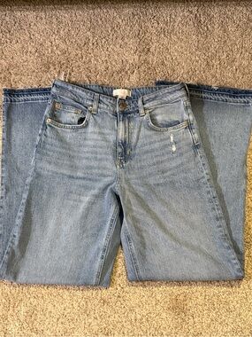H&M Light Blue Wash Straight Leg Women’s Jeans